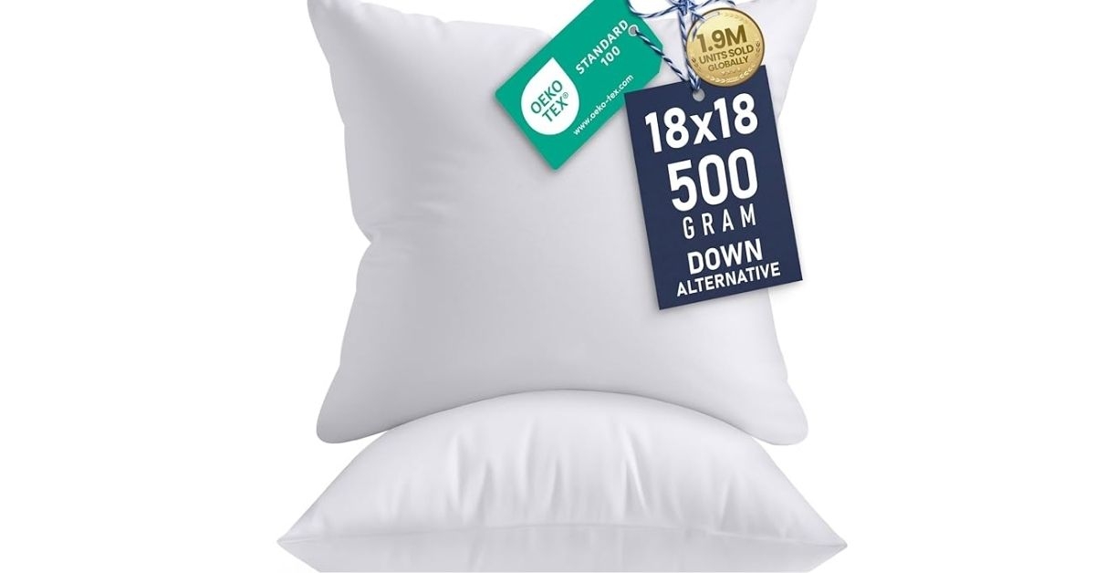 utopia bedding pillow insert set