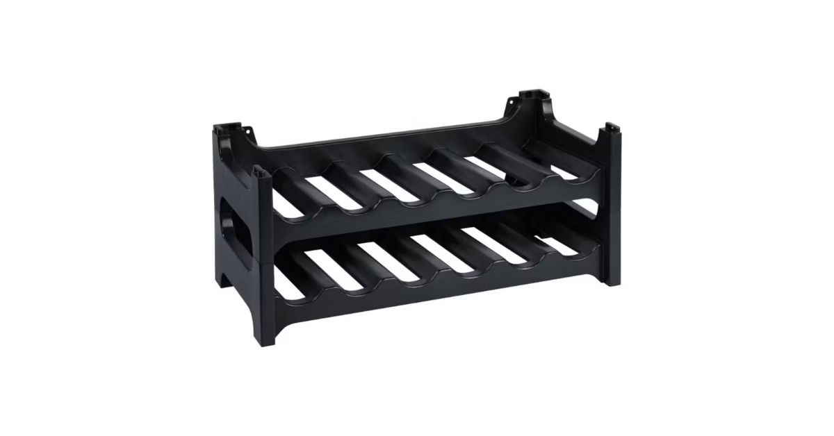 stackable bottle rack