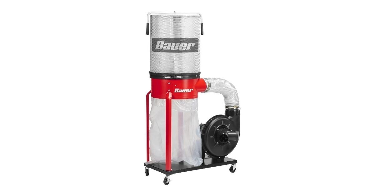 bauer 35 gallon dust collector