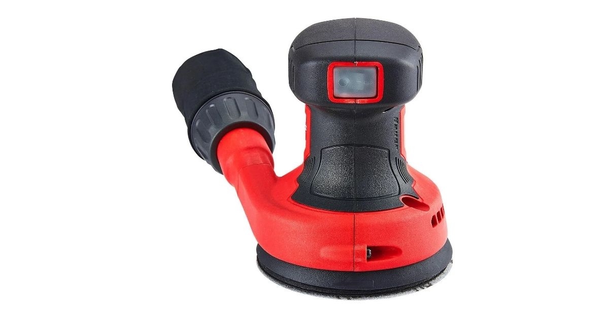 bauer random orbit sander with dust bag