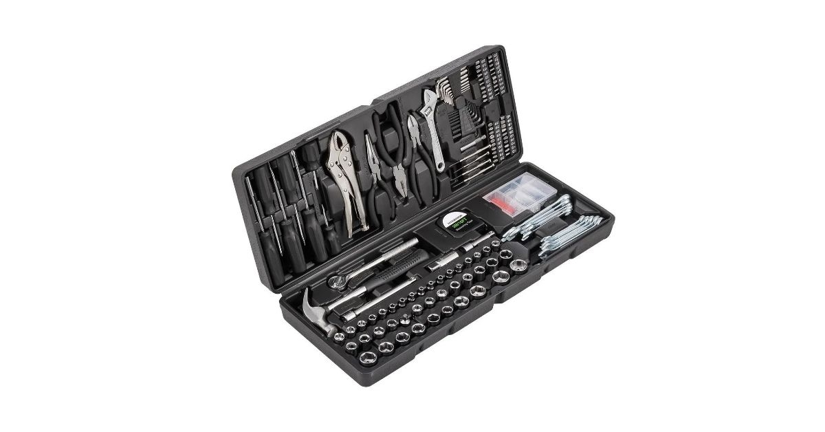 pittsburgh tool set with case
