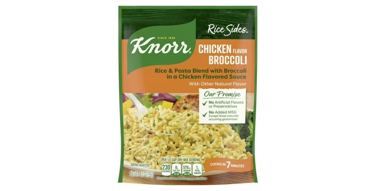 knorr creamy chicken and broccoli rice