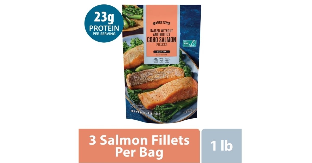 coho salmon skin on fillet