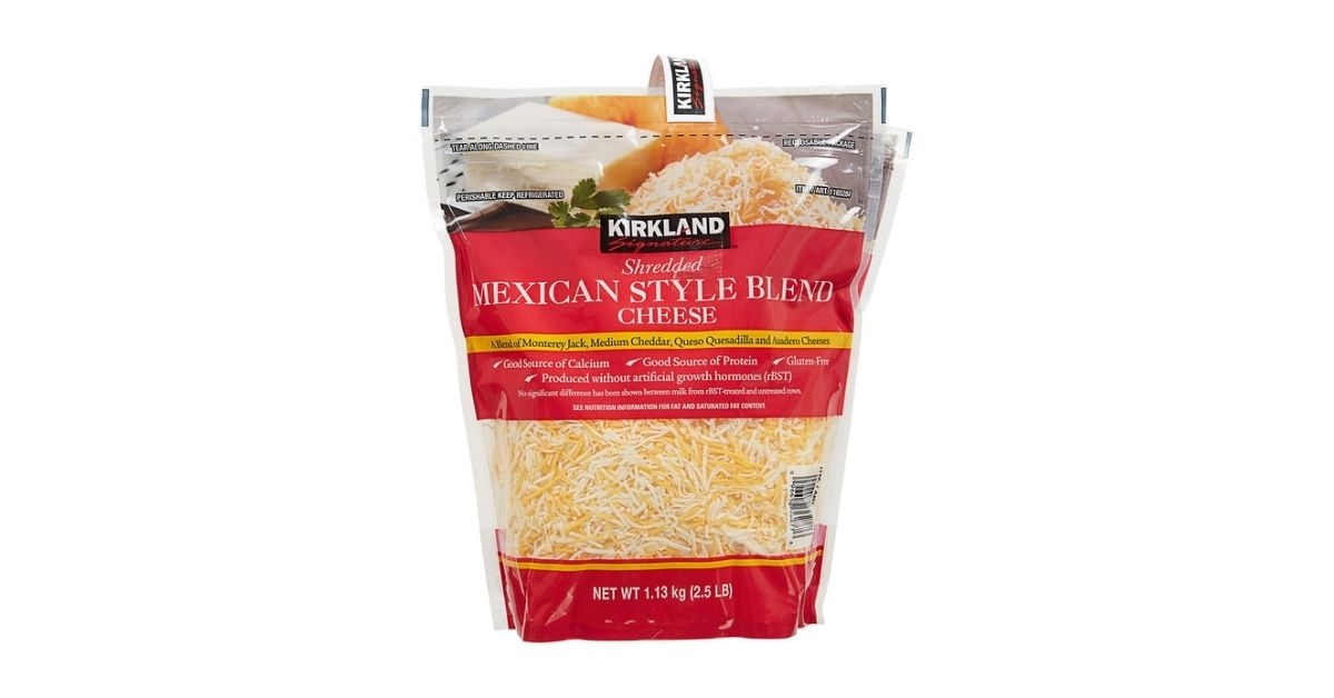 shredded mexican style blend cheese