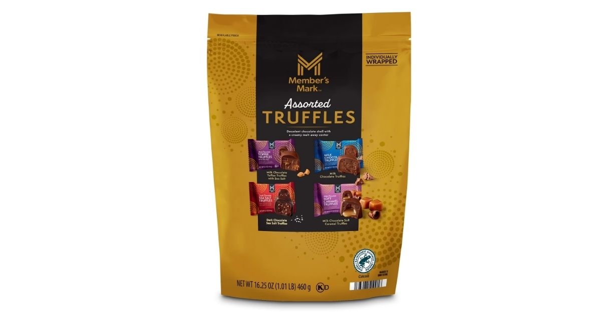 members mark assorted chocolate truffles