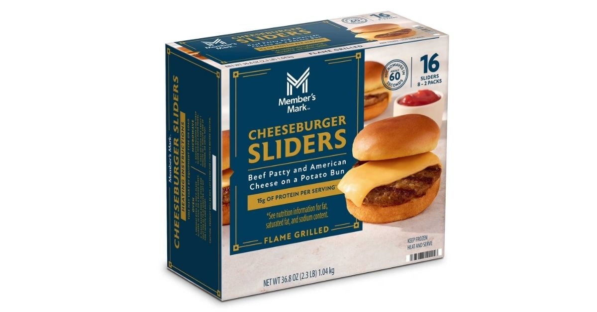 members mark cheeseburger sliders
