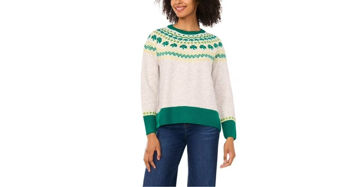 st patricks day sweater