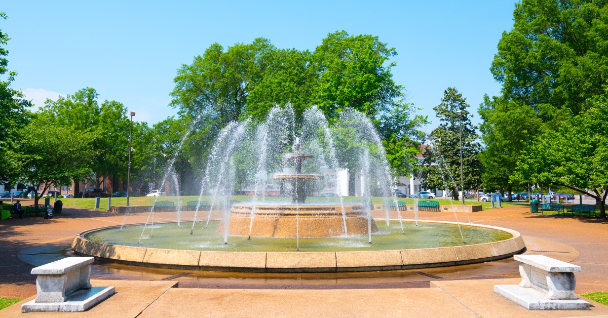 wilson park fountain