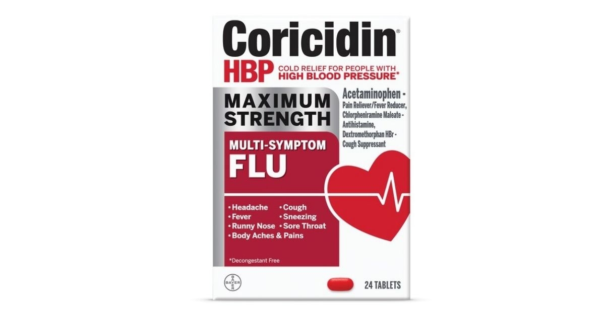 coricidin multi-symptom flu tablets