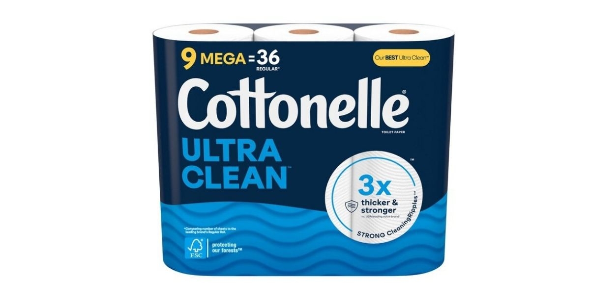cottonelle ultra clean toilet paper