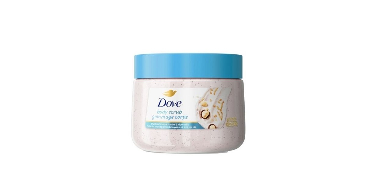 dove body scrub