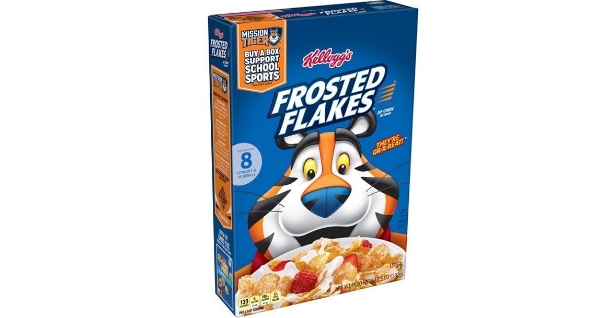 frosted flakes breakfast cereal