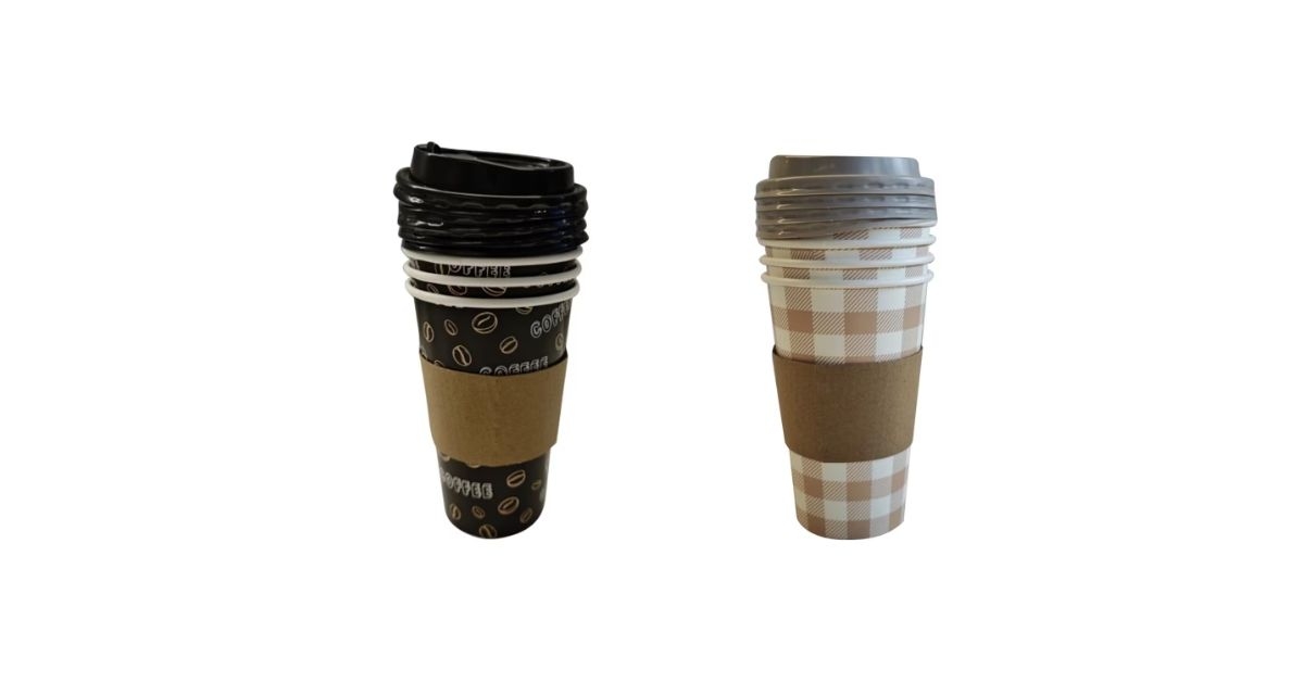 paper coffee cups with lid