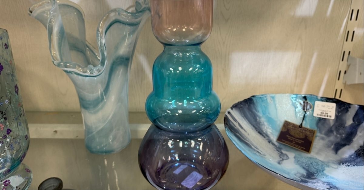 glass vase