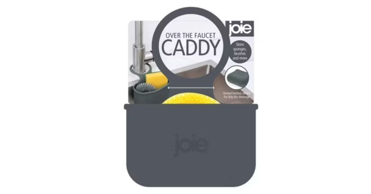 over the faucet sink caddy