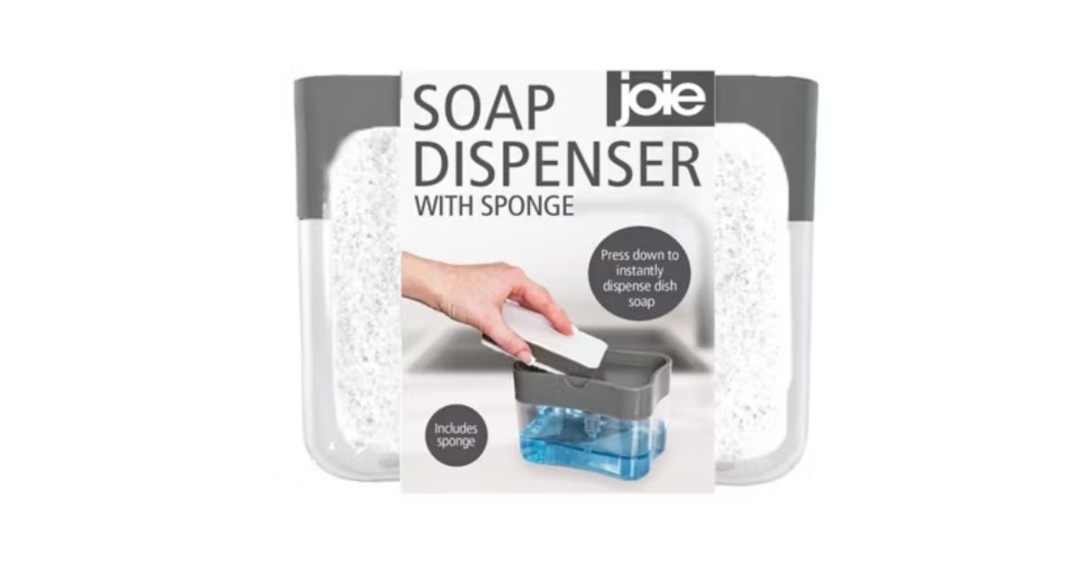 soap dispenser with sponge