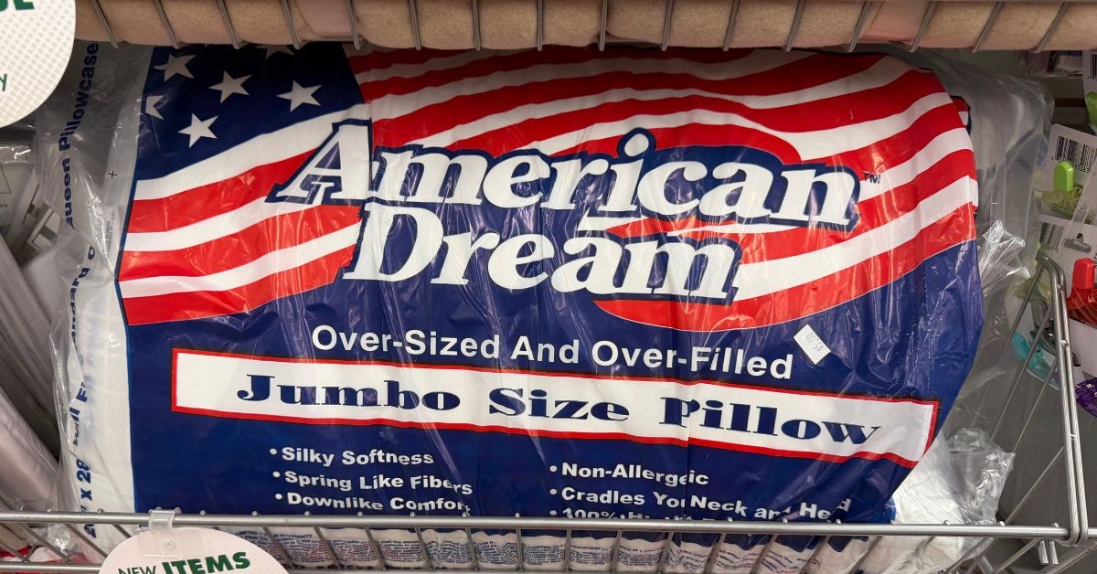 jumbo size pillow