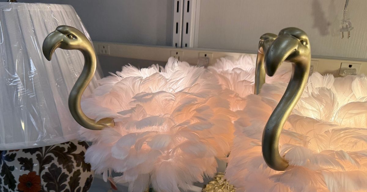 flamingo lamp