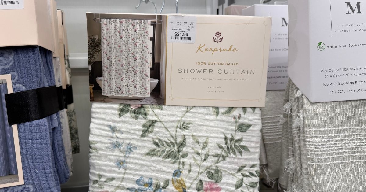 keepsake shower curtain