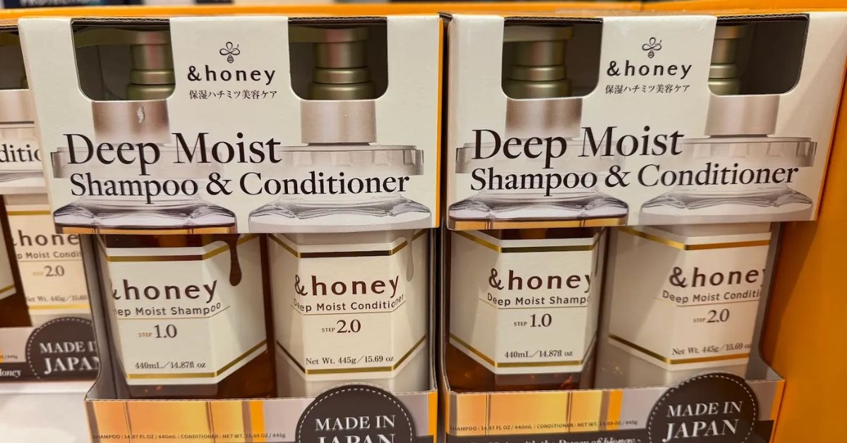 honey deep moist shampoo and conditioner