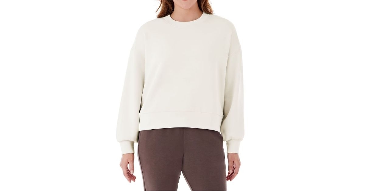 sandwash crewneck sweatshirt