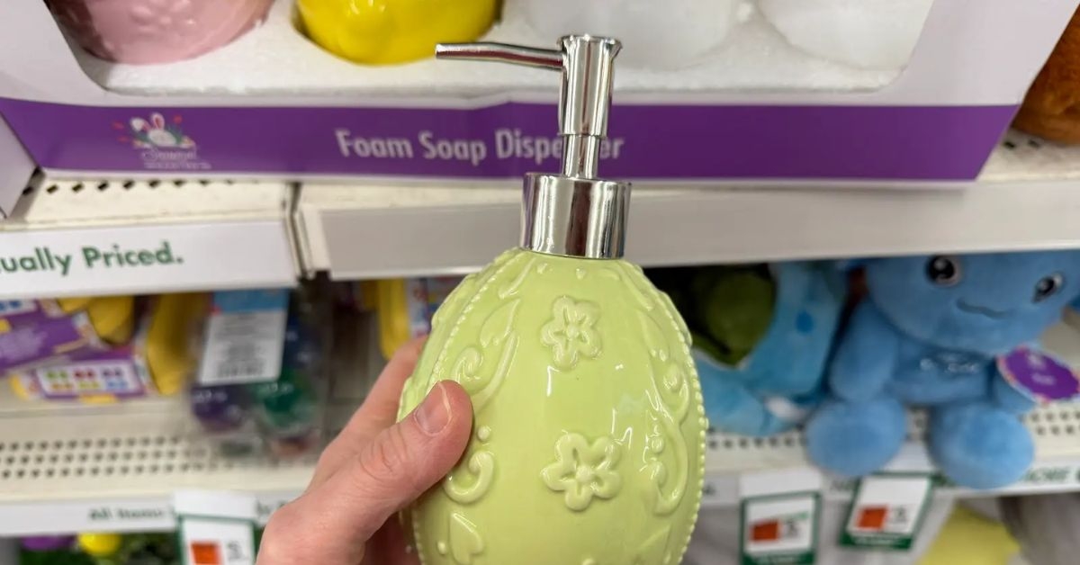 easter egg soap dispenser