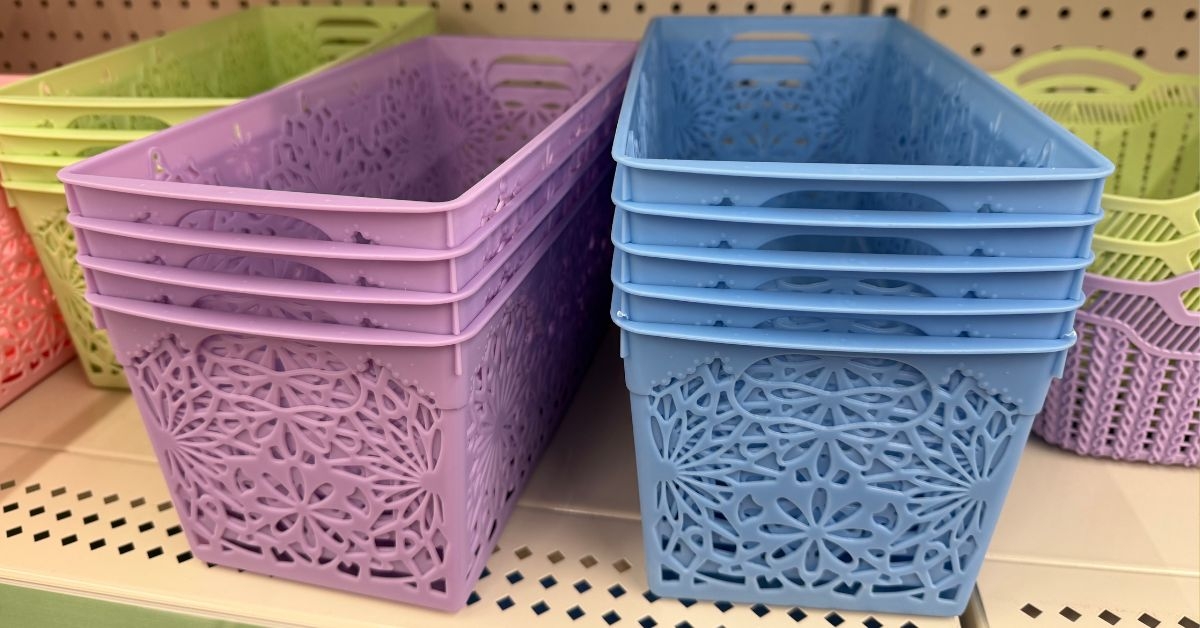 storage baskets