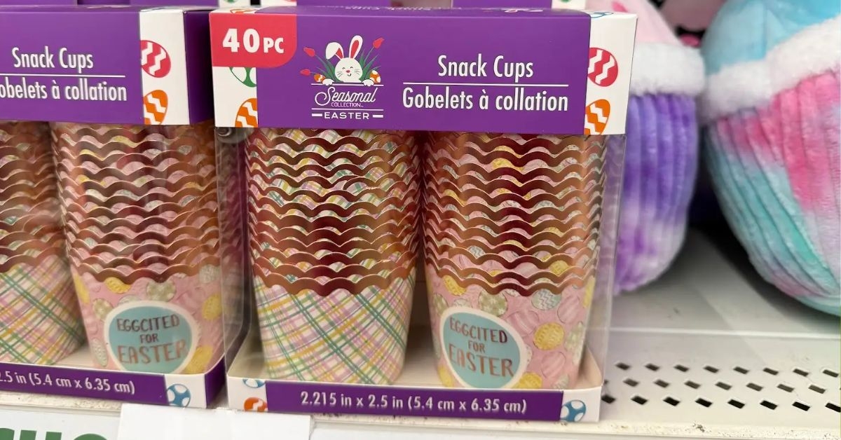 easter snack cups