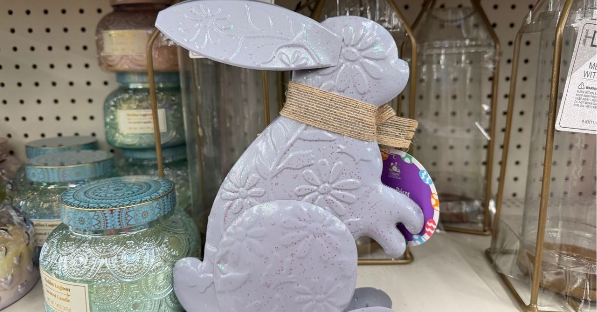 metal easter decor