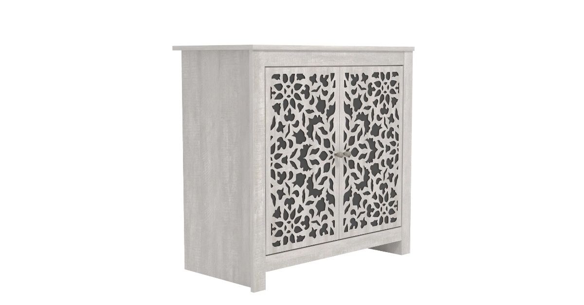 2 door accent cabinet