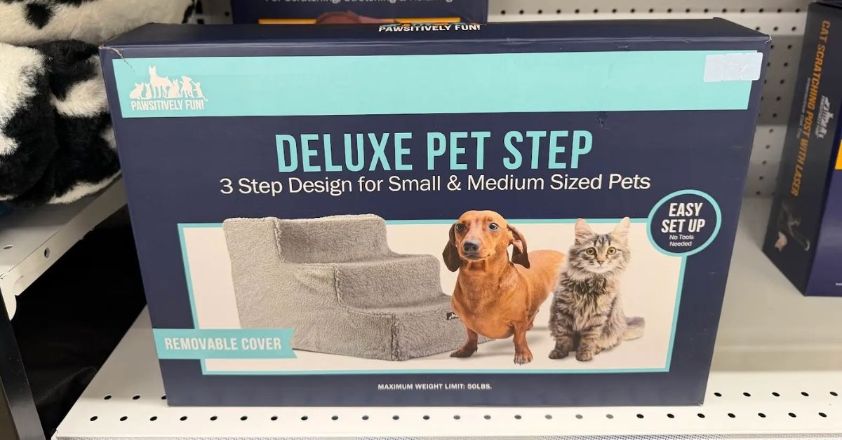 pawsitively fun deluxe pet steps