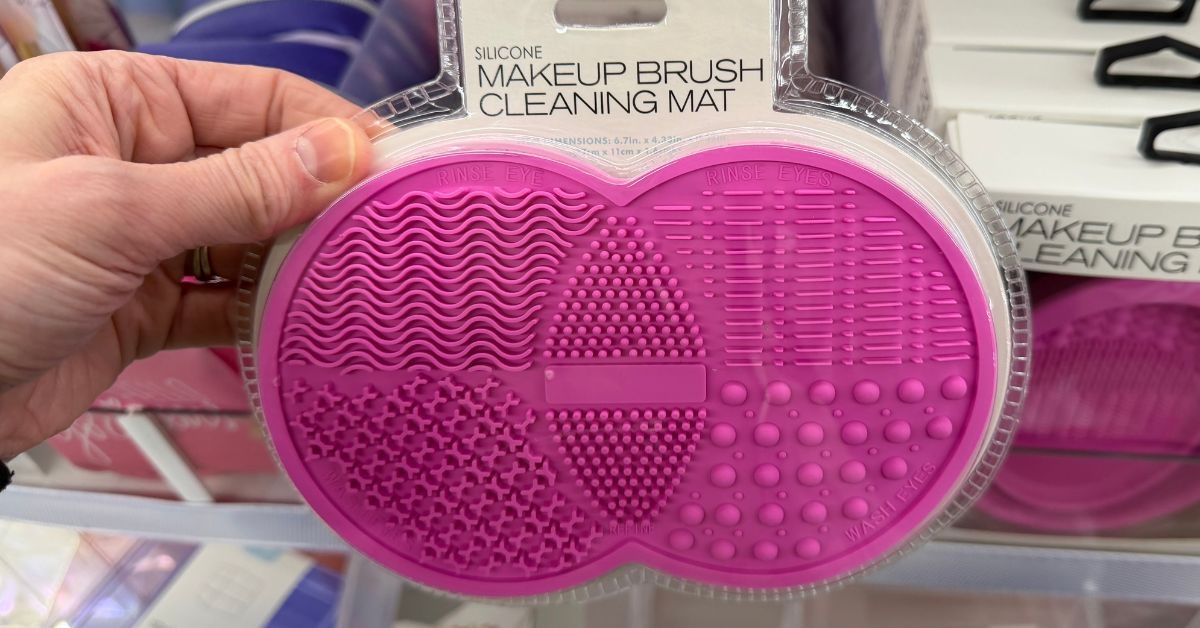 silicone makeup brush cleaning mat