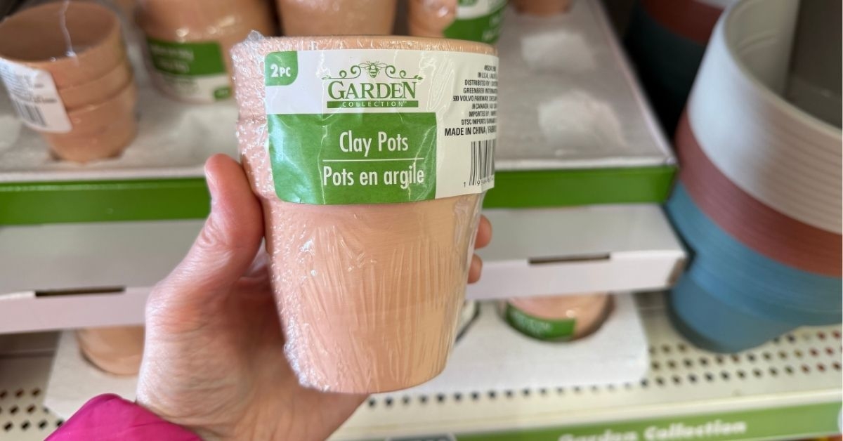 garden collection clay pots