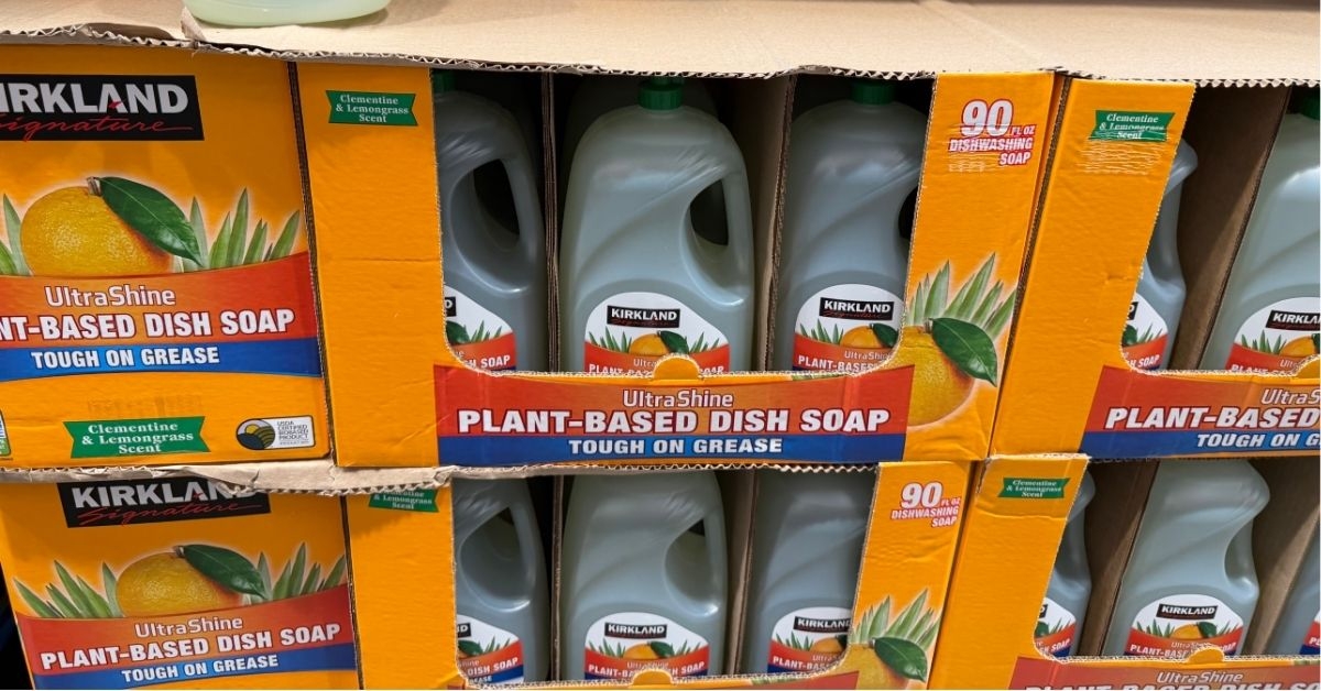 plant based dish soap