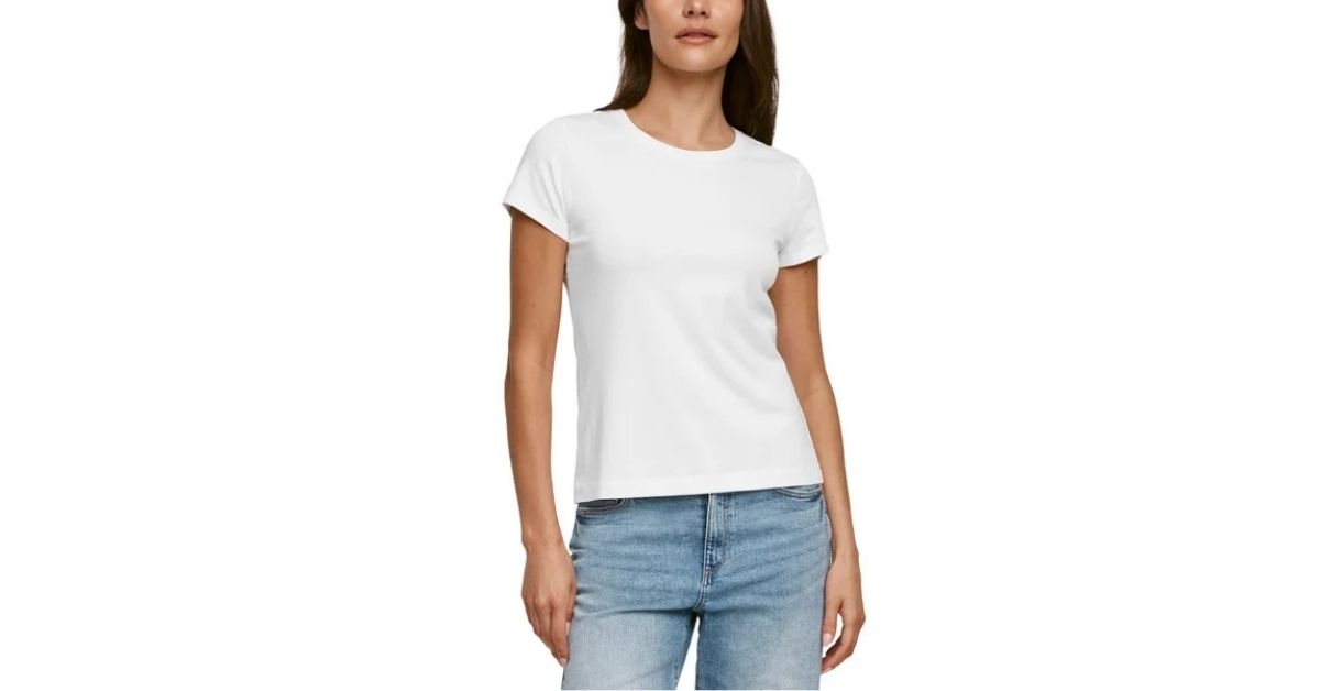 womens crewneck short sleeve t shirt