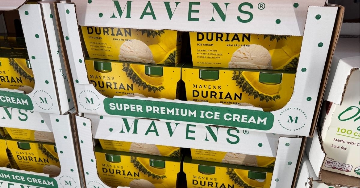 mavens durian ice cream