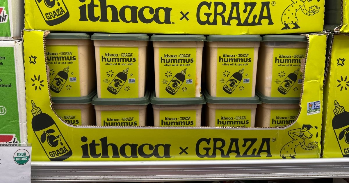ithaca x graza olive oil hummus