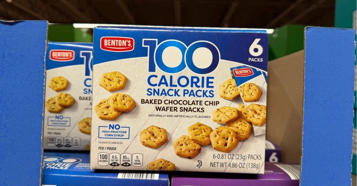 chocolate chip 100 calorie snack packs
