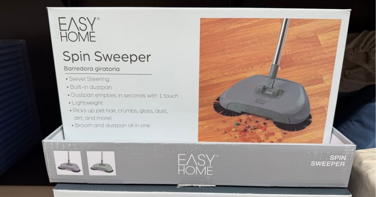 easy home spin sweeper
