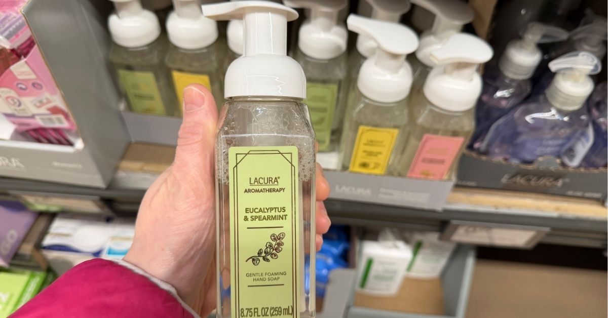 eucalyptus and spearmint foaming hand soap