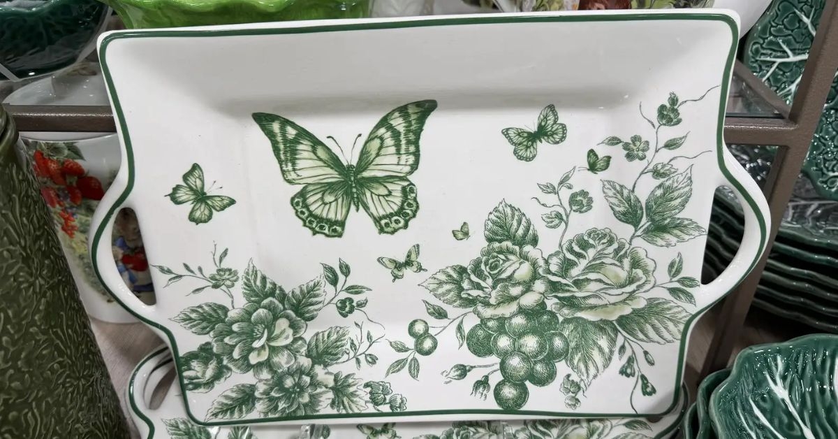 butterfly platter