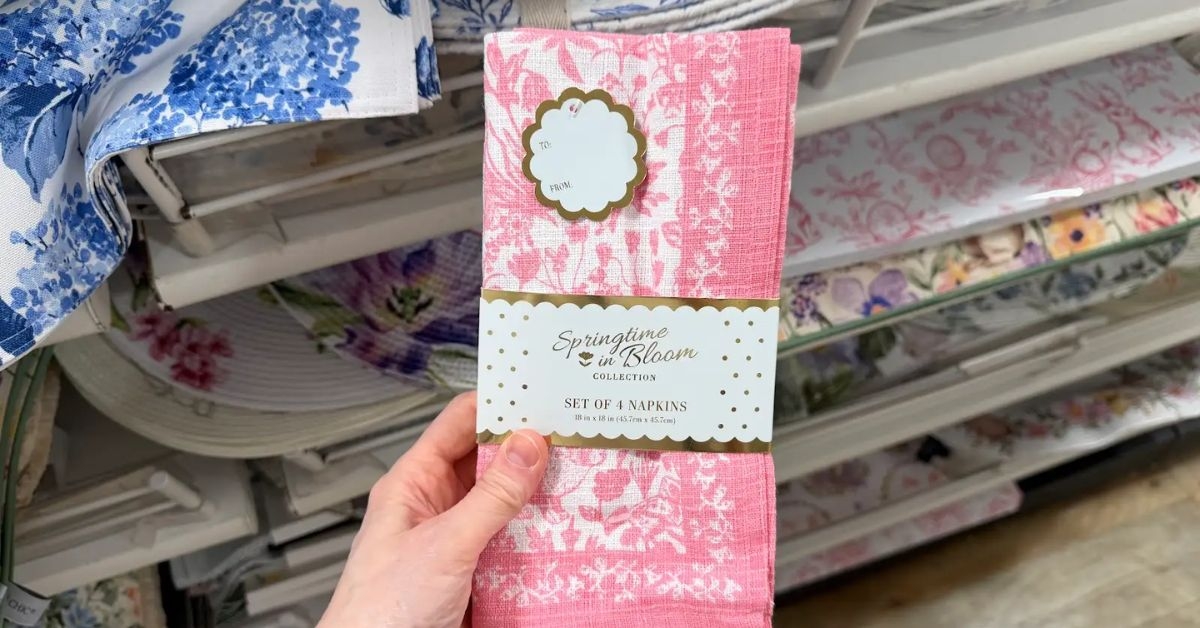 springtime in bloom napkins