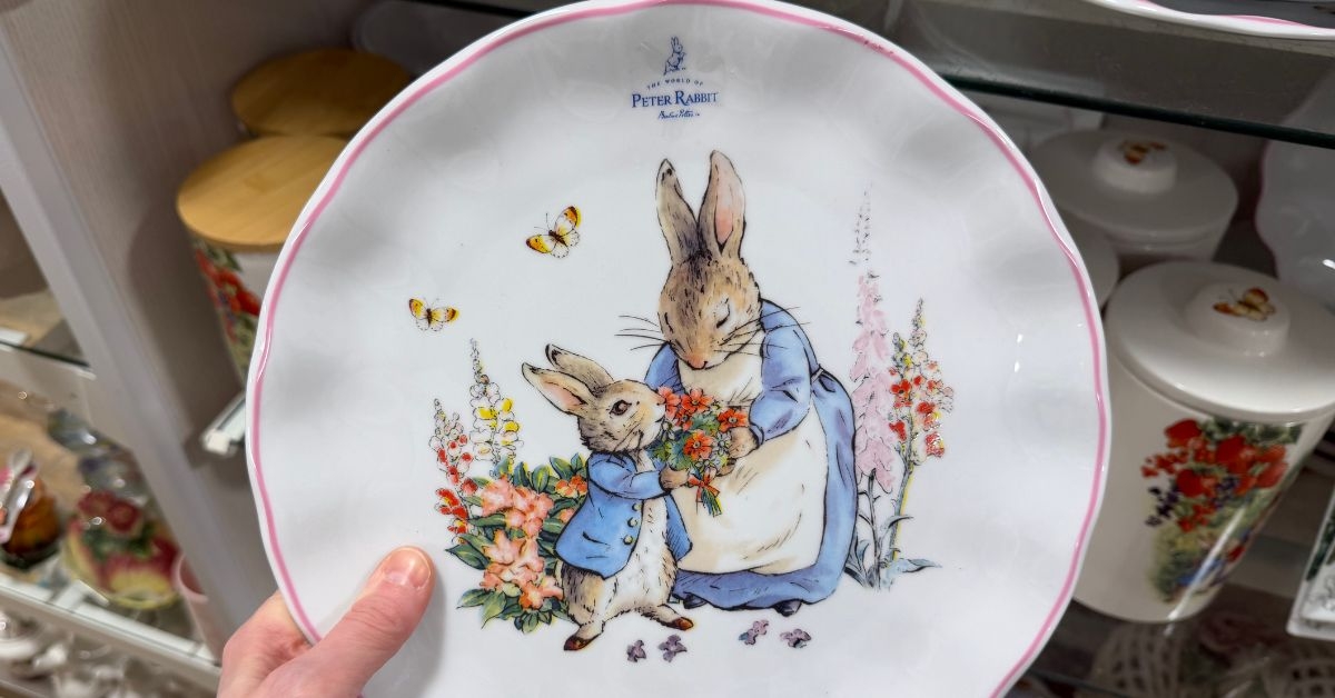 zrike brands peter rabbit plate