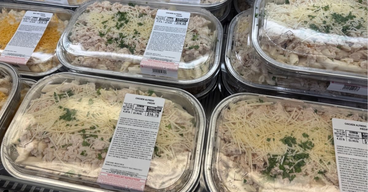 kirkland signature chicken alfredo