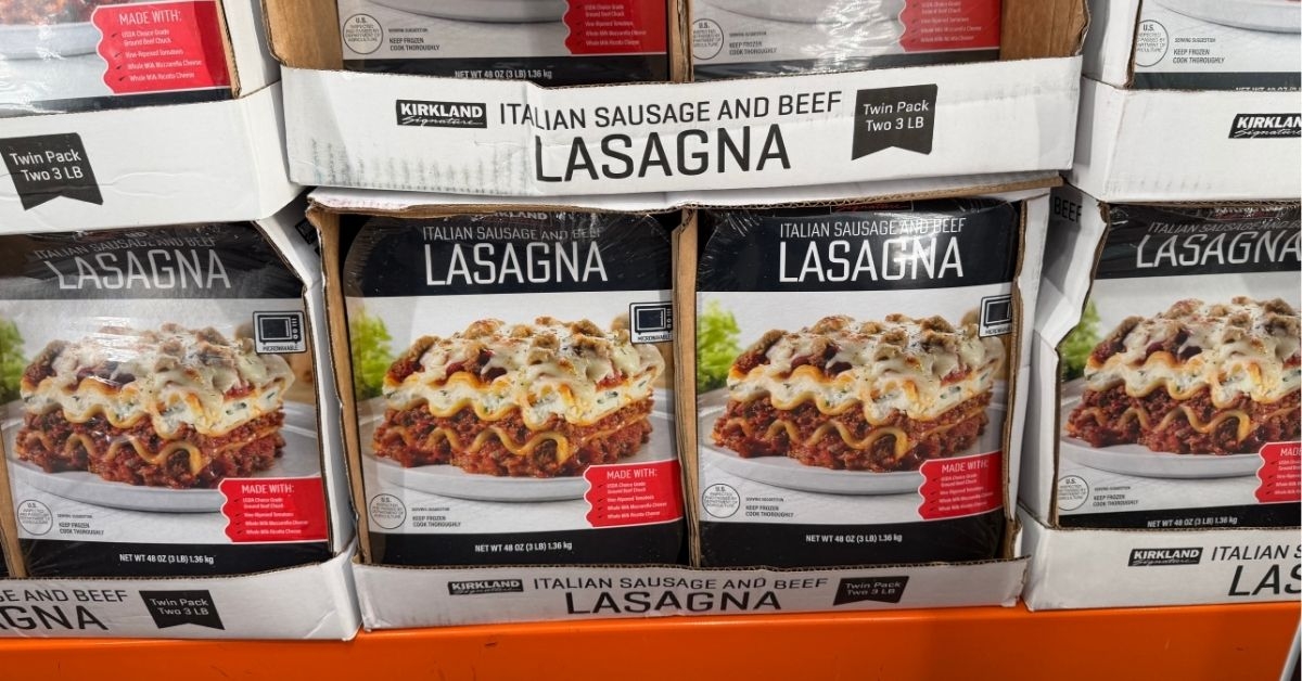 italian sausage and beef lasagna