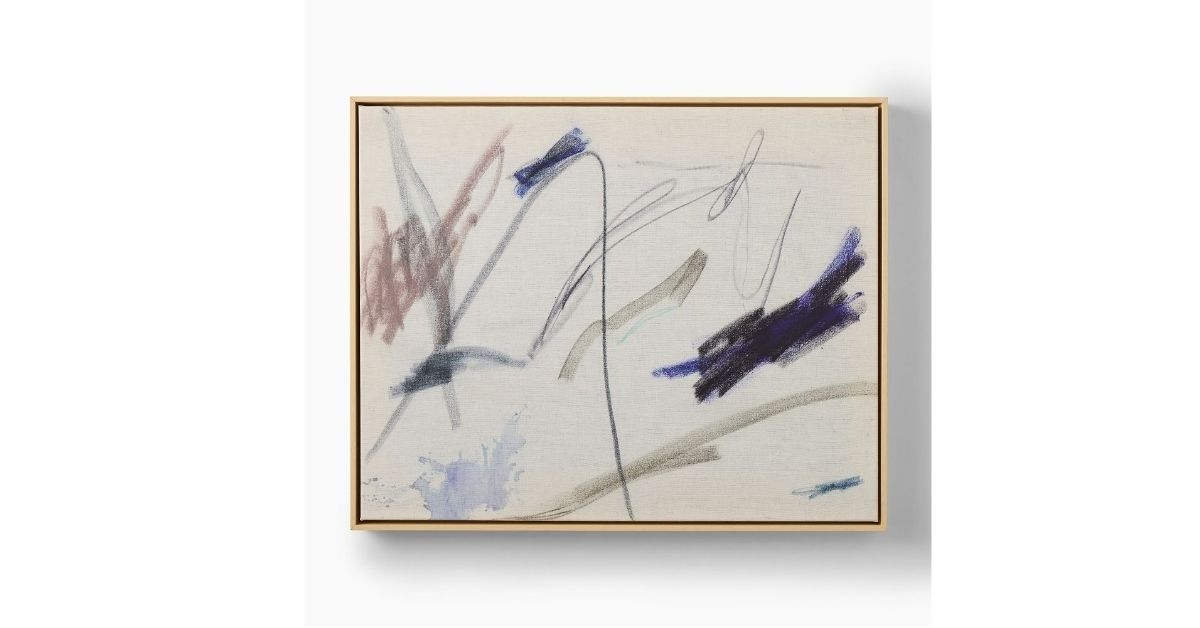 lines natural wall wart by minted for west elm