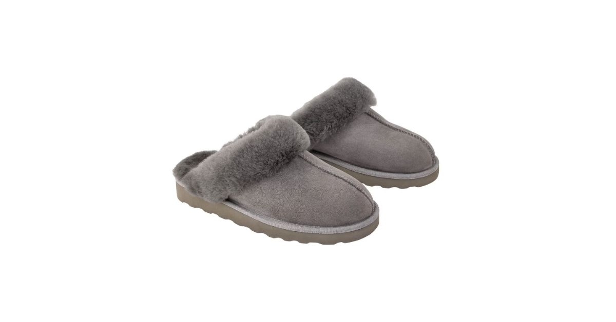 indoor outdoor sheepskin slippers