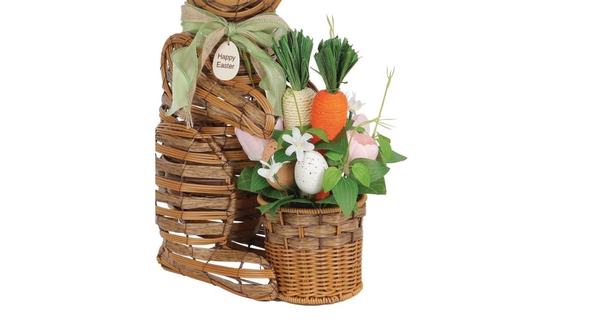 27-inches oven bunny porch decor