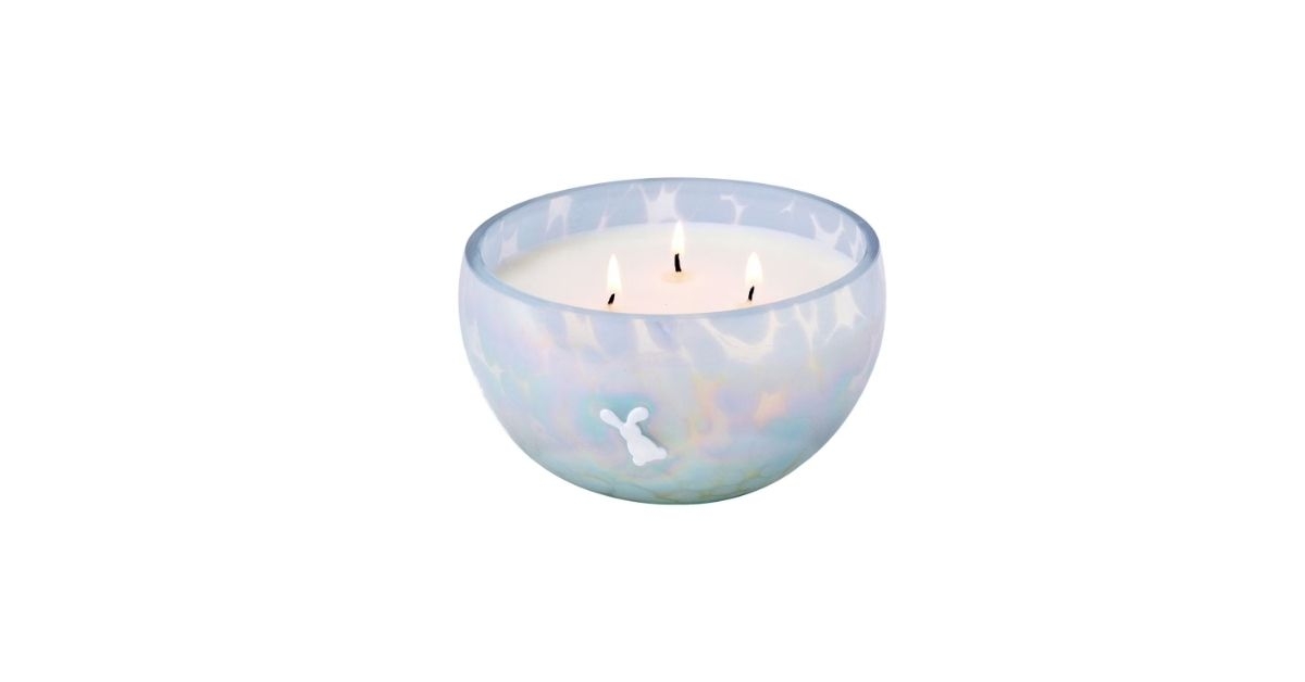 3-wick novelty icon glass candle