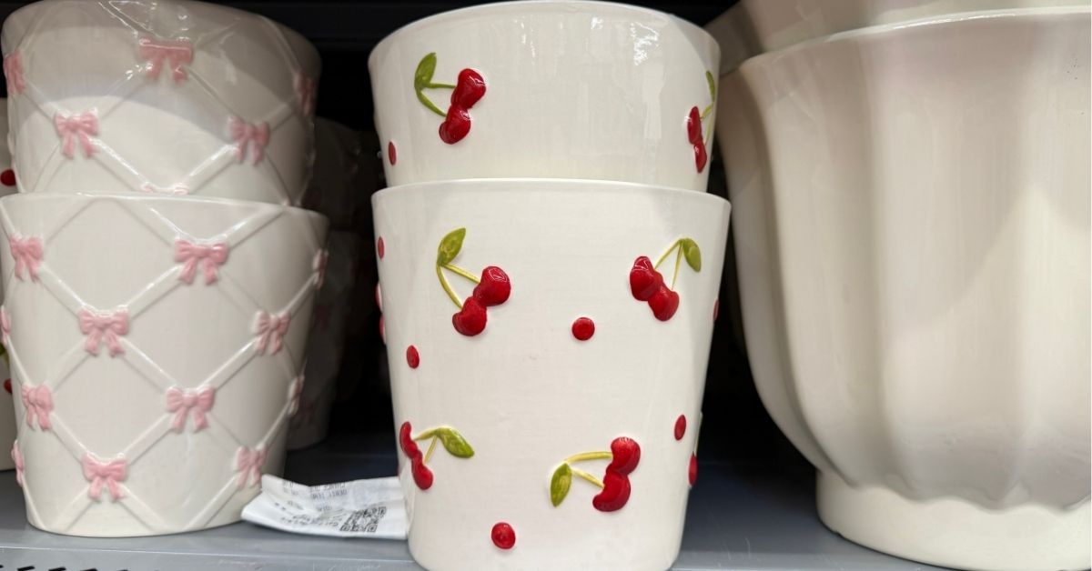 mainstays cherry planter pot